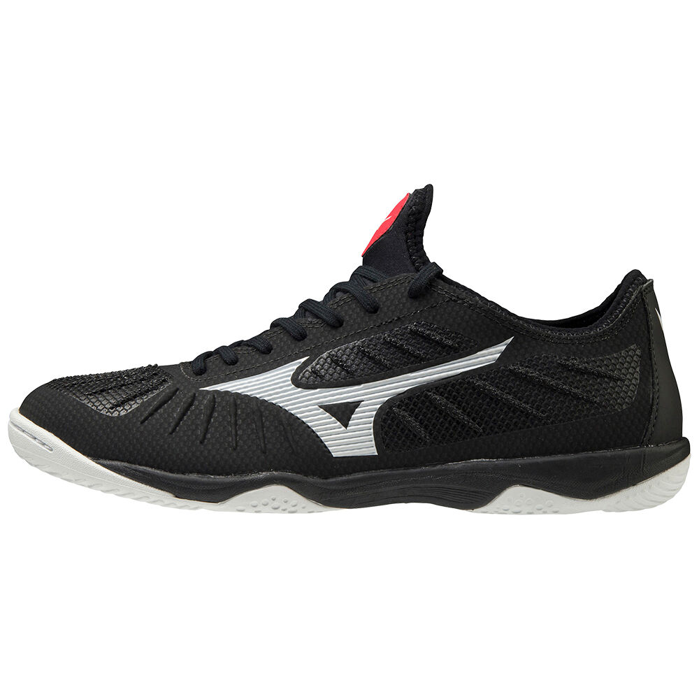 Scarpe Calcio Mizuno Rebula Sala Elite Indoor Uomo - Nere/Bianche - 27518-VXPS